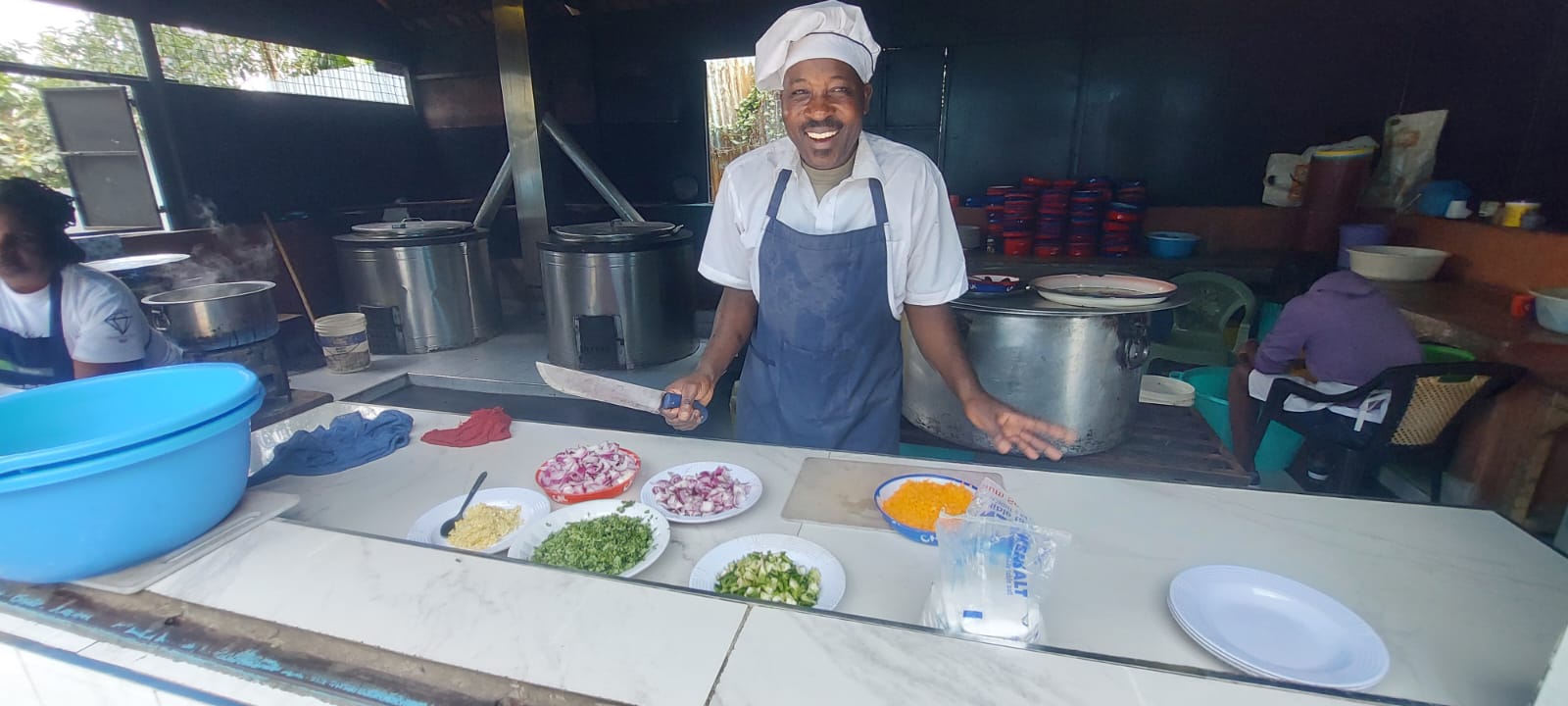 Ernest Ongaro - Head Cook